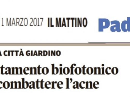 Trattamento biofotonico per combattere l’acne